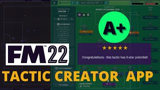 FM22 | Create your PERFECT Tactic with this Web App | RATE-MY-TACTIC screenshot 2