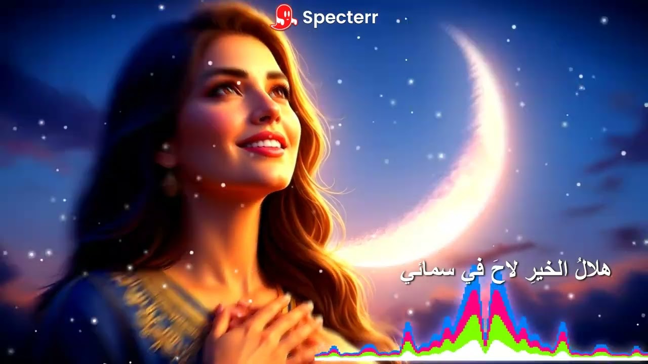 هلالُ الخيرِ لاحَ في سمائي:موسيقى رومانسية شرق أوسطية