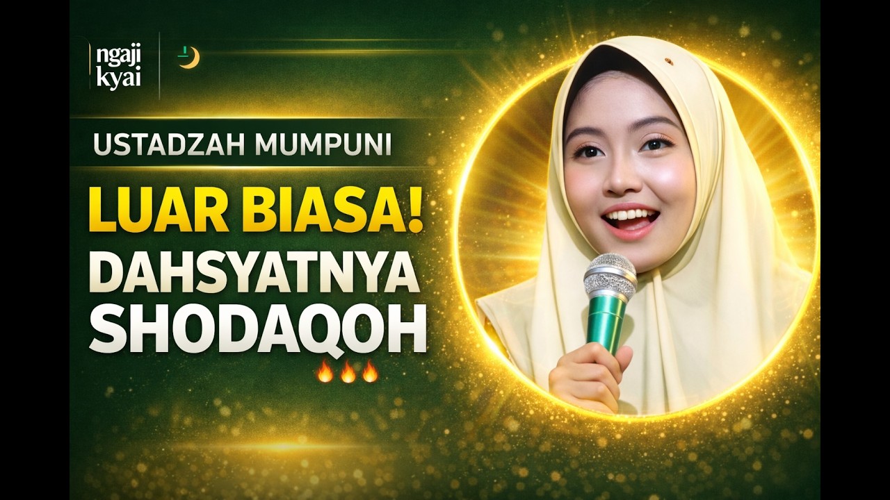 NGAJI KYAI USTADZAH MUMPUNI HANDAYAYEKTI LUARBIASA DAHSYATNYA SHODAQOH
