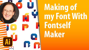 Making of my font »GeometricColor« with Fontself and Illustrator