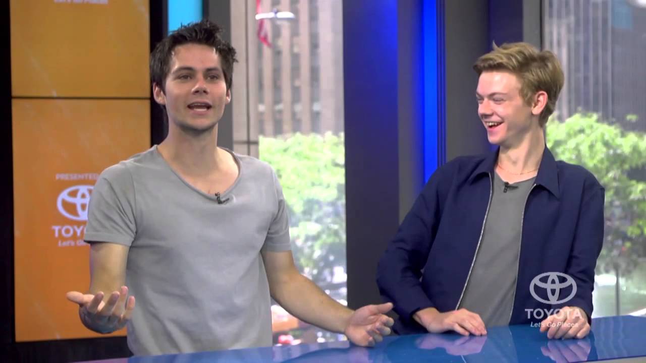 Dylan O'Brien & Thomas Brodie-Sangster - the Test with a Trial of Our Own