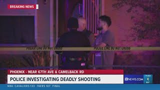 Police investigate deadly shooting in Phoenix