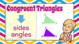 Details Congruent Triangles: What MUST be True | Geometry | HS.G-CO.B.7 🖤💙 Guide
