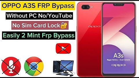How To Unlock Oppo A3s Frp Lock Google Account 1000% TalkBack Not Work Solution by frp wolf baloch