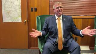 Interview with Darren Bailey Illinois Republican gubernatorial candidate