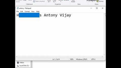 How to append text in file using Python Programming| Prof.Antony Vijay #shorts