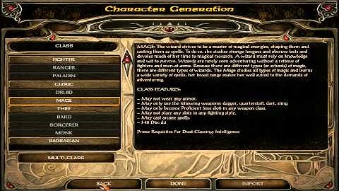 Lets Play - Baldurs Gate 2: Enhanced Edition - Part 1 (Character Customization)