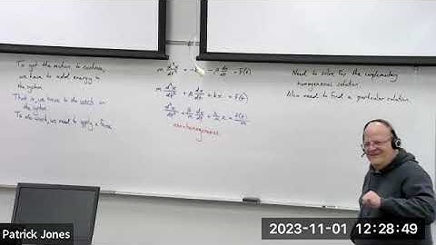 Differential Equations: Driven Mass-Spring Systems