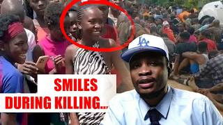 VIDEO: 200 Arrested As KIDS Smile During Mob Killing Of an Innocent Woman - Eneless Kamutumbe
