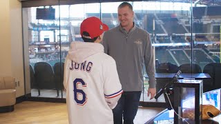 Rangers Players Surprise Fans at Fan Fest