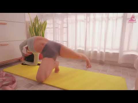 Workout Yoga & hot girl Gymnastics with AimiJer - Part 03