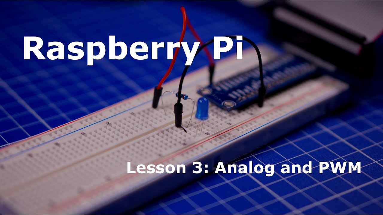 For Beginners: Controlling LED PWM on Raspberry Pi with Python - YouTube