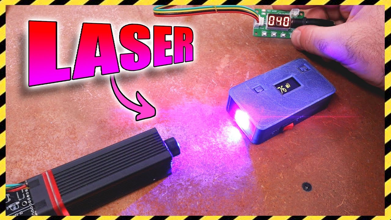 ¡SUBÍ LA POTENCIA AL MÁXIMO Y MIRA LO QUE PASÓ! - Medidor de Láser Casero