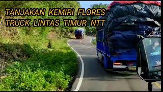 Truck LINTAS TIMUR NTT DI TANJAKAN KEMIRI FLORES