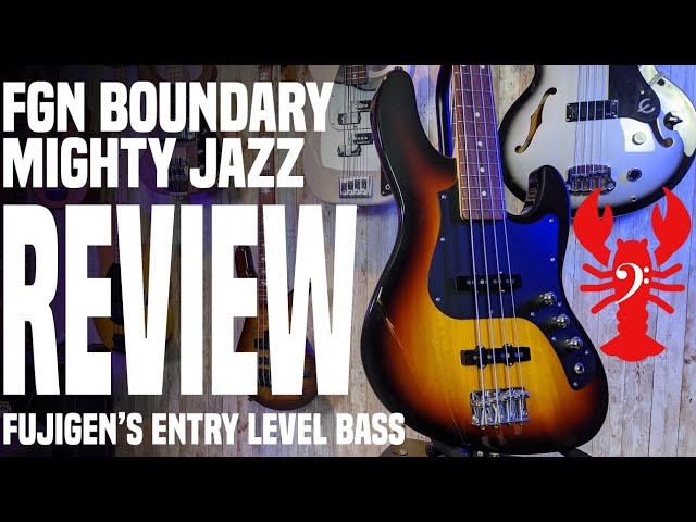 FGN Boundary Mighty Jazz Bass - Entry Level Handmade Fujigen
