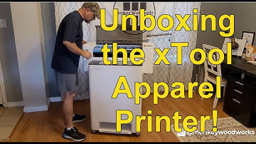 Unboxing the NEW xTool Apparel Printer & Shaker Oven