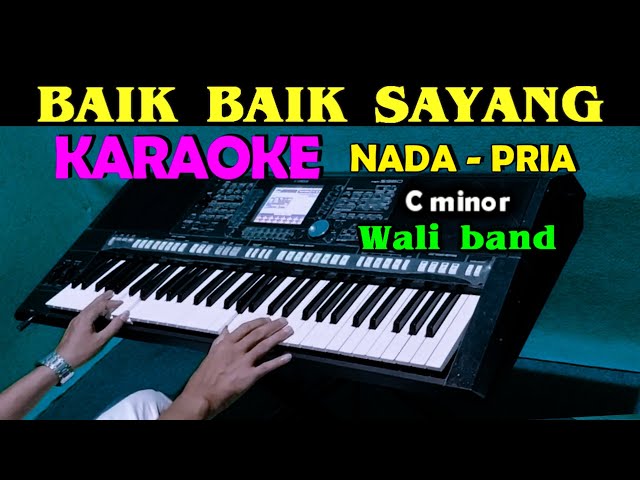 BAIK BAIK SAYANG - Wali Band | KARAOKE Nada Pria class=