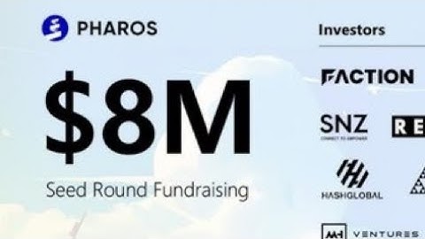 Pharos Testnet😍 8Million funding #pharos 