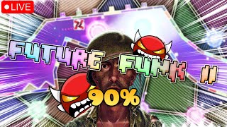 Future Funk 95% | future funk ii later #geometrydash #gaming #live #jynxzi #gd #zoink (Portrait)