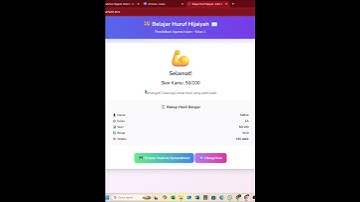 Game interaktif di canva ai, nilai tersimpan di Spreadsheet #canvaai #spreadsheet #sekolahinovatif