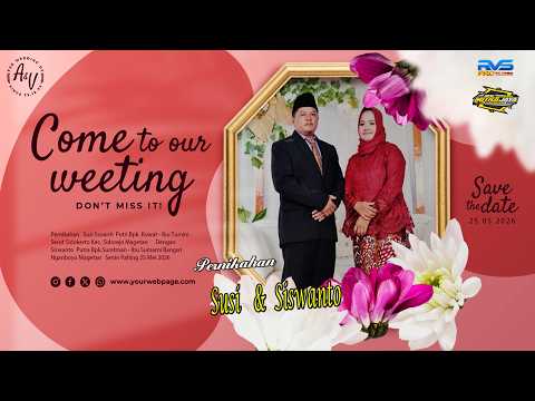 live.02 malam  RVS PRO   pandawa music **  wedding   susi  &  siswanto  ** senin  25  mei 2026