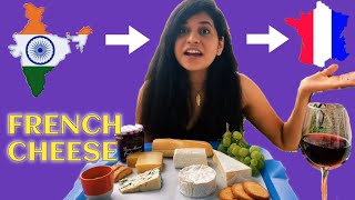 Top 10 French Cheese (Part 1)| INDIAN trying FRENCH CHEESE || Kirti SHARMA ||