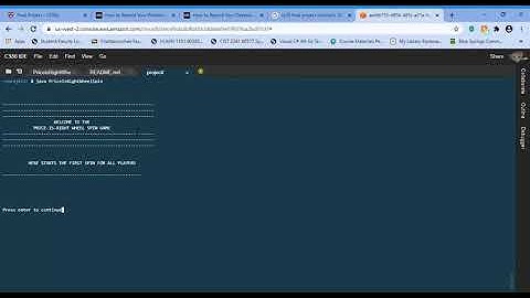 CS50x Final Project - CS50 IDE