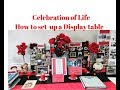 Memorial Table Ideas