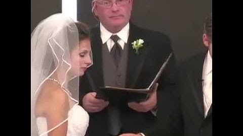 My waffle wedded wife... 😂 Video by Larry McDonough