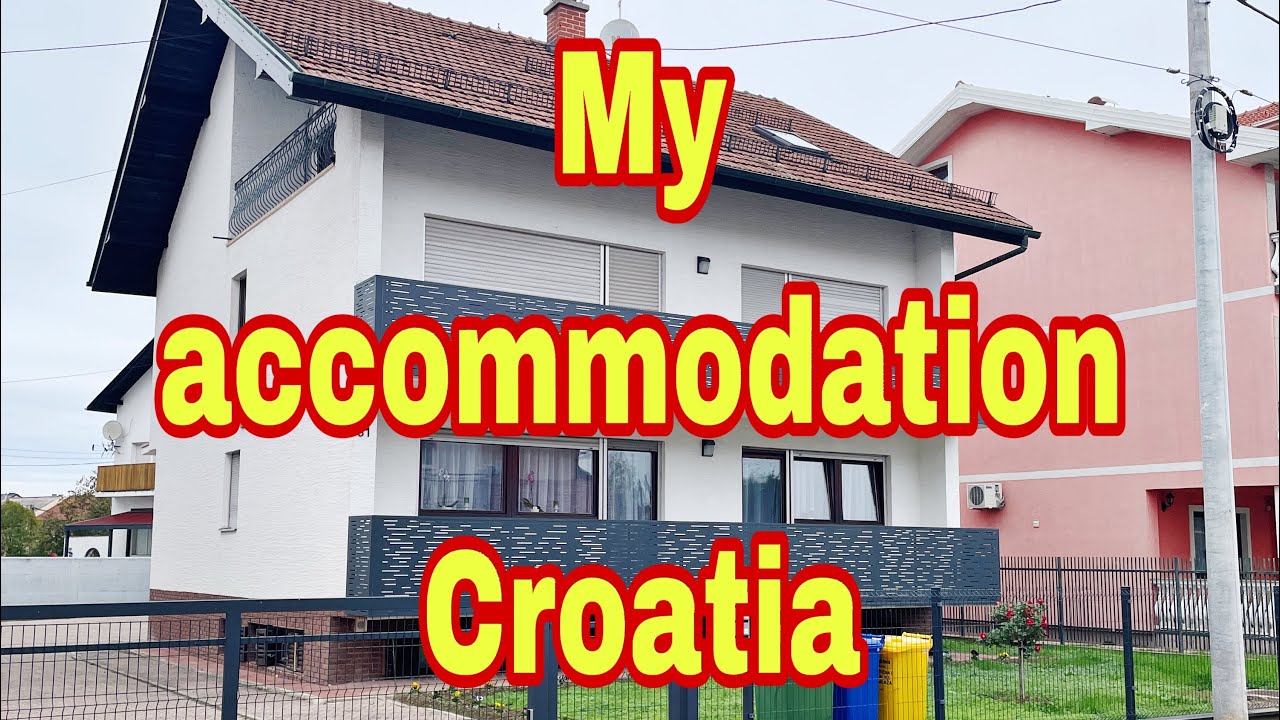 My Accommodation in Europe(croatia)🥰 #croatia #croatia_work_permit #summervacation2022
