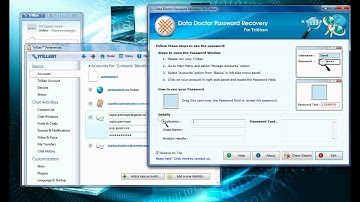 Recover Deleted Passwords With Free Password Recovery Software For Trillian Messenger Chat Clients