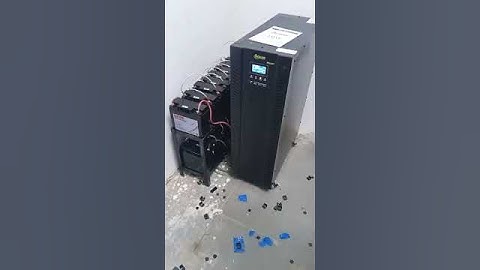 Microtek make 10kva on-line ups with 12v-18ah exide smf battery by jdm power technologies