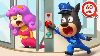 Seguridad en las Puertas Giratorias  1HORA Más+ Dbujos Animados Sheriff Labrador en Español