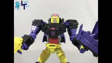Transformers Generations Titans Return Deluxe Class Decepticon Krok Review