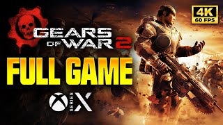 Gears of War 2 - Full Game Walkthrough Xbox Series X [4K 60FPS | No Commentary]