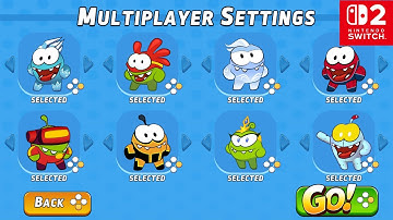 Om Nom: Run Nintendo Switch 2 - 8-Player Co-Op Gameplay