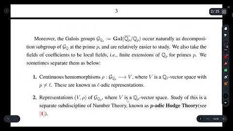 Galois Theory of Local Fields by Shubhrajit Bhattacharya, CMI, Chennai.