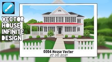 Tutorial Vector Rumah Di #InfiniteDesign Android !! [speed art] IV
