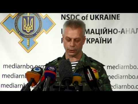 Andriy Lysenko. Ukraine Crisis Media Center, 2nd of September, 2014
