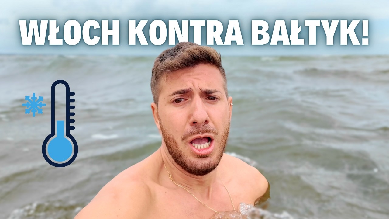 Bałtyk Oczami Włocha 😱 (ZIMNO!)