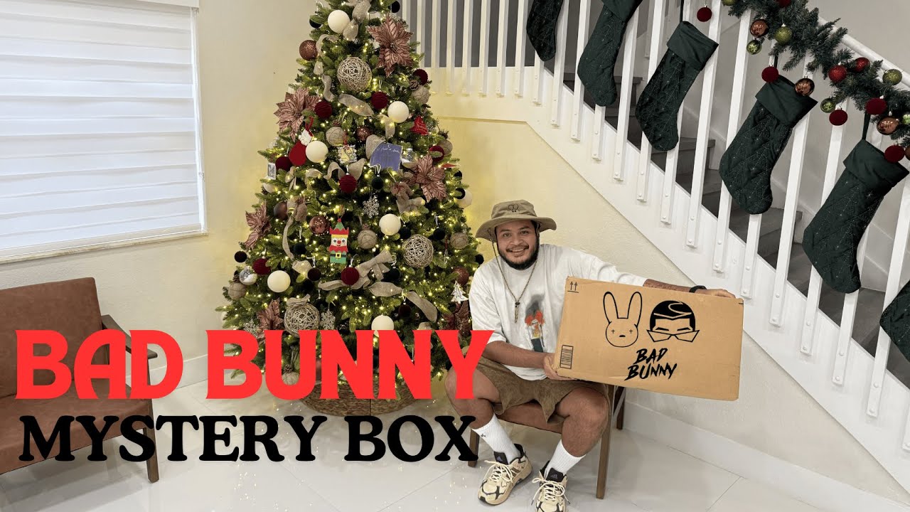 Mystery Box de BAD BUNNY - Umboxing - YouTube