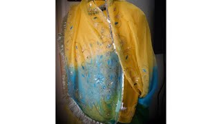 Latest fashion yellow rajputi poshak// comment below for buying