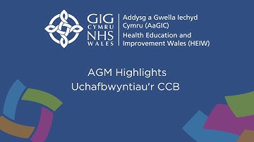 Fideo uchafbwyntiau CCB / AGM highlights 2023/24