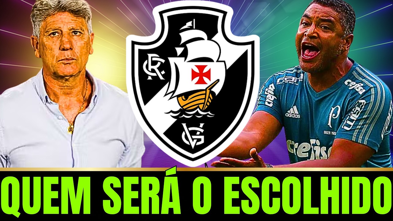 VASCO E RENATO GAÚCHO PODE FECHAR AINDA HOJE - ROGER MACHADO APARECE COMO PLANO B - HORA DE MELHORAR