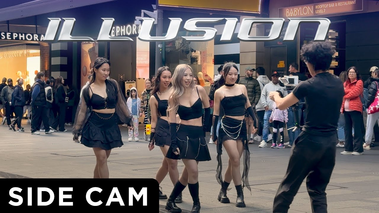[SIDECAM | KPOP IN PUBLIC] aespa (에스파) - 'Illusion' | ONE TAKE Cover by FLORAISON | Australia