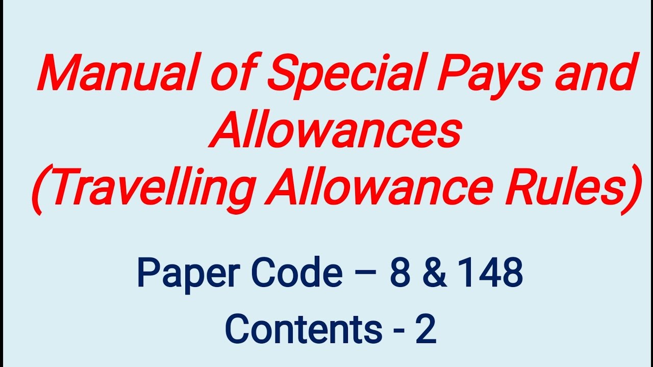 ap travelling allowance rules 2015