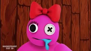 Roblox Rainbow Friends Animation - Pink's stomach growl 1