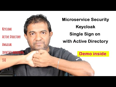 Single sign on (SSO) with Keycloak + Active Directory + Angular | Microservice Security Practical