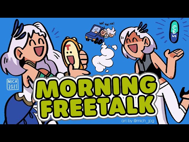 【MORNING FREE TALK】Taking a peek at that early riser life???【Pavolia Reine/hololiveID 2nd gen】のサムネイル