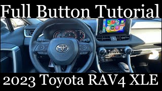 2023 Toyota RAV4 XLE  (Full Button Tutorial)